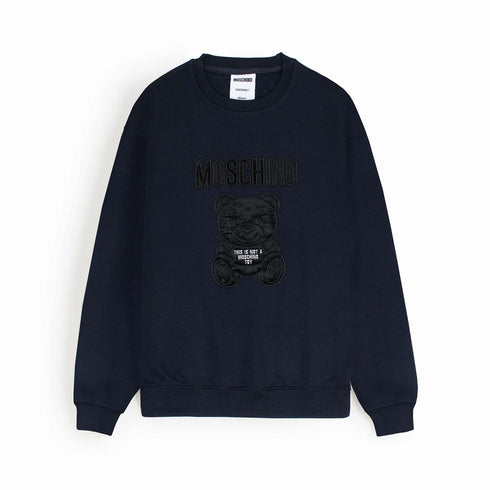 Moschino Navy Bear Premium Sweatshirt